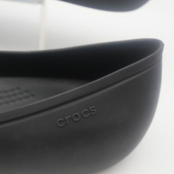 NEW Crocs Brooklyn Ballet Flats Women's 6  Black Balletcore Coquette Dress - Picture 3 of 10